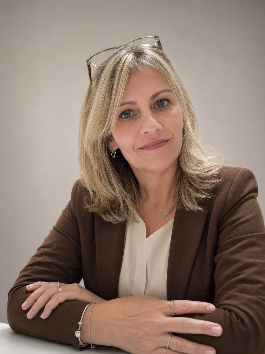 Retrato profissional de Sandra Mônica de Paulos